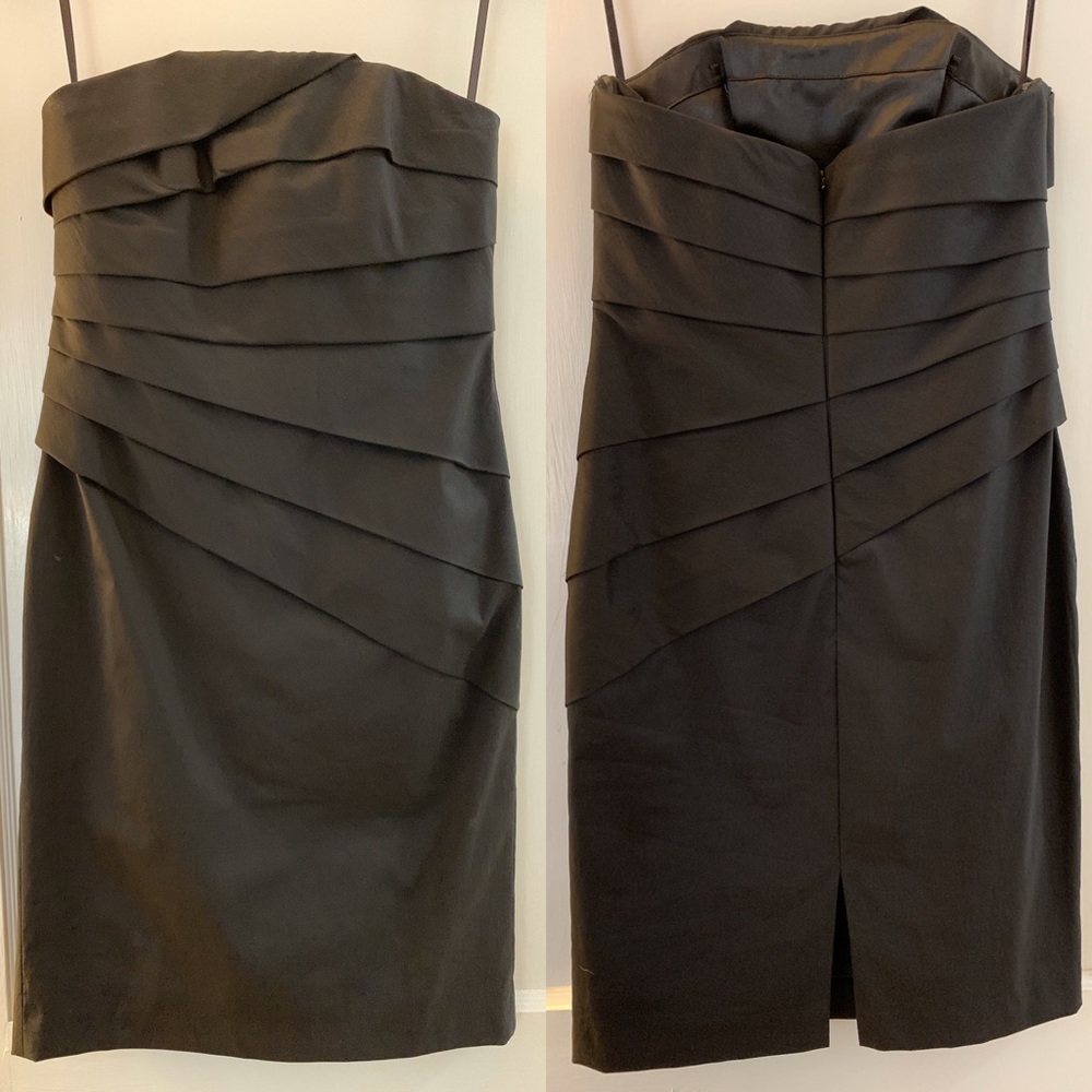 Black Strapless Dress